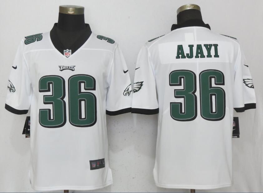 Men Philadelphia Eagles #36 Ajayi White Vapor Untouchable Limited Nike NFL Jerseys->philadelphia eagles->NFL Jersey